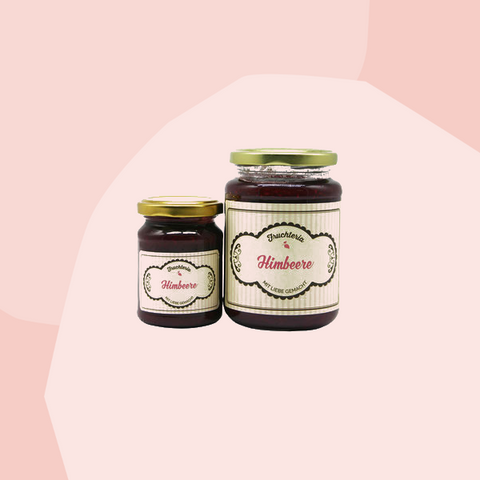 Fruchteria Fruchtaufstrich Marmelade Himbeer Feinkost Online Shop Feinkostladen Köln Geschenke Delikatessen Spezialitäten Manufakturen Frühstück vegan