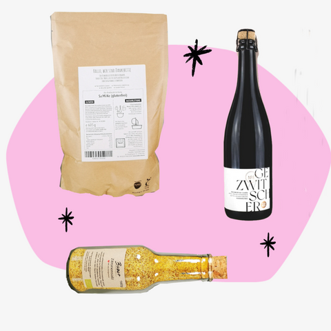 Geschenkbox Einzug Umzug neue Wohnung Geschenkset Geschenke Feinkost Delikatessen Spezialitäten Feinkostladen Online Shop Köln alkoholfrei glutenfrei