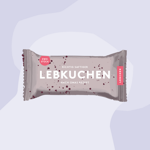 Lebkuchen 2er Sprenkel Lenchen Feinkost Adventskalender Online  Shop Geschenke Feinkostladen Köln Gourmet 