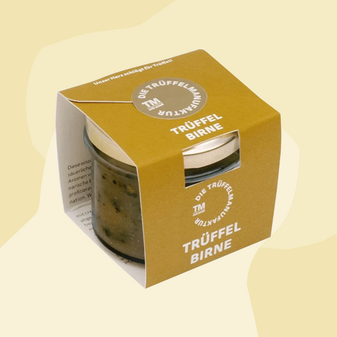 Trüffelmanufaktur Trüffel Birnenmus Sauce Feinkost Delikatessen Spezialitäten Gourmet Online Shop Feinkostladen Köln Geschenke